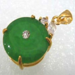 Entièrement pas cher 2 couleur belle perle de jade verte Bless