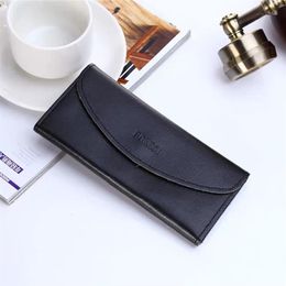 Entier classique portefeuille standard mode cuir long sac à main tirelire pochette à glissière multicolore poche à monnaie date code note compartme1979