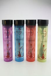 Acrylique coloré entier Chicha Shisha narguilé tasses Mini personnalisé Bong Portable eau Bongs avec ensemble de tuyaux access7161585