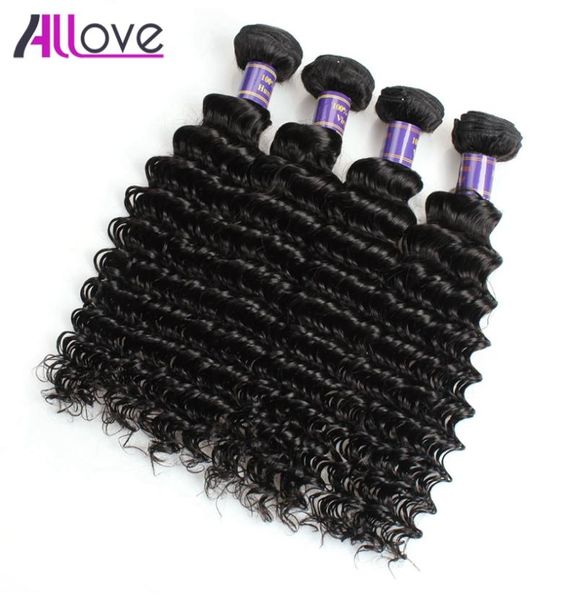 Les cheveux entiers entiers tissaient des paquets de cheveux vierges indiennes péruviens pas cher 8a Bumpes à cheveux brésiliens 10pcs pour les femmes noires 2057520