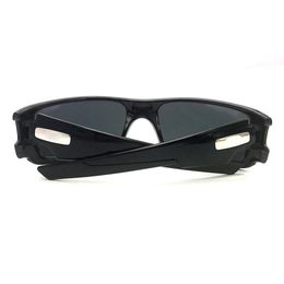 Designer entiers OO9239 Crankbreaft Polaris Brand Sunglasses Fashion Driving Lunes Black Black Grey Iridium L238R