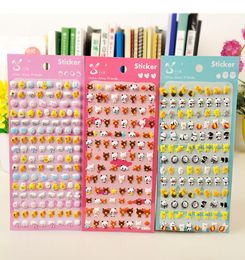Todo DIY colorido lindo 3D pegatinas kawaii planificador diario de notas papel álbumes de recortes PoTag7354251