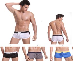 TrawString Jogging Sports Running Boxer Shorts athlétiques pour hommes Black Swimming Loungewear Beach Vocation Trunks Remplacer2584493