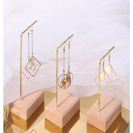 Hele oorbel display houder houten standaard eardrop houder stand mode-sieraden winkel etalage JS19-08-13333C