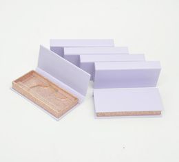 Boîte d'emballage de cils entiers, boîtes à cils, paquet personnalisé magnétique violet 25mm, cils de vison 3d, étui de rangement de maquillage, vendeurs en vrac6710031