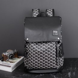 Bolsos de hombro de cuero para hombres de fábrica entera mochila impermeable y resistente a la moda