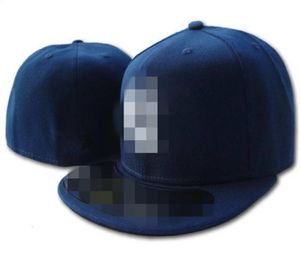 Toute la mode 20 couleurs équipe classique couleur bleu marine sur le terrain de baseball chapeaux ajustés rue hip hop sport York entièrement fermé Desig4615881