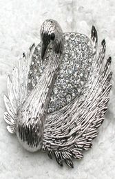 Brooch de mode entière Rigiane Swan broches Broches bijoux Costume CADE C1015737283731