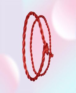 Bracelet de corde de fil rouge de mode entiers
