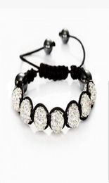 Fashion entière Shambhala Jewelry Nouveau mélange Couleurs S Promotion 10 mm Crystal Ab Clay Disco 9 Balls Shambala Bracelets3606783