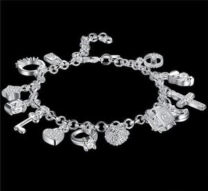 Hele modieuze dames039S 925 Sterling Silver Bracelet 925 Silver Bracelet Jewelry Dames Accessoires 5200423