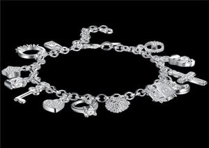 Hele modieuze dames039s 925 Sterling Silver Bracelet 925 Silver Bracelet Jewelry Dames Accessoires 1199324