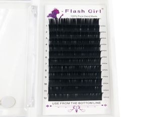 Flash girl – Extension de cils classique, échantillon 020, 13MM, Extension de cils individuels en vison, étiquette privée, 8581177