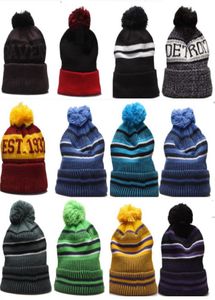 Fans de baseball de basket-ball entiers de football bonnet tricot femmes hommes enfants populaires chapeaux d'hiver de mode populaire 10000 styles9660487