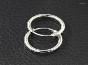 Hele Goud Verzilverde Hoepel Oorbellen Kleine Huggie Ronde Cirkel Loop Earring Vrouwen Mannen Oor Sieraden Accessoires Cool Pendient5209423