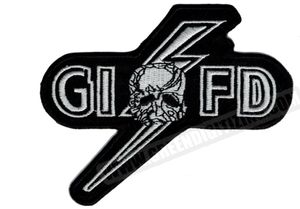 Hele hardcore GIFD BLACK LABEL SOCIETY Patch geborduurd ijzer op jas leer motorfiets Biker Vest Badge 1468671