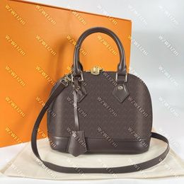 Sac à bandoulière en cuir de haute qualité pour femmes, sac à main fourre-tout, sac à coque presbyte, pochette en cuir, sac à bandoulière de mode W282c