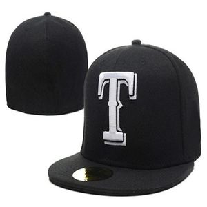 Casquettes ajustées de l'équipe de Sport rouge Ranger pour hommes, de haute qualité, sur les chapeaux de terrain, conception entièrement fermée, taille 7-8, Baseball Gorra201M