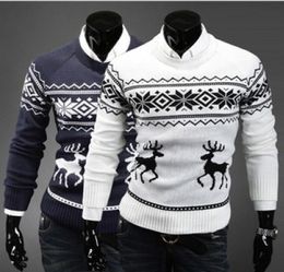 Article entier nouvellement mode Men039 Pullover Little Fawn Sweater Men Slim Ugly Christmas Prillets Outwear7802882