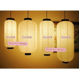 Lanterne en papier japonais entière faite à la main suspendue Restaurant Cusinine el Spa Shop Room Decoration1325M