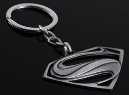 Hele sleutelhanger creatieve geschenken superman return metalen sleutelhanger auto advertentie sleutelring hanger 3 kleur3940477