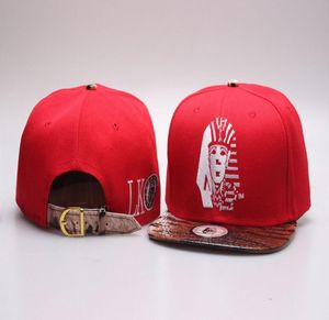 Casquettes de relance de marque Whole Last Kings pas cher rouge noir dernier roi en cuir Leopard LK chapeau mode casquette de baseball réglable pour 4021351