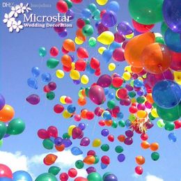 Whole-Latexc-Luftballons, 500 Stück, gemischte Farben, 15 cm, Hochzeit, Geburtstag, Party, festliches Ereignis, Dekoration, Zubehör, Po-Requisite, Ball256I