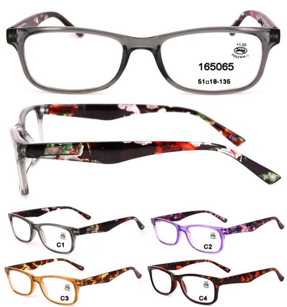 Lunettes de lecture à lumière entière pour femmes et hommes, lunettes de lecture en plastique bon marché de haute qualité, lunettes de lecture vintage à la mode, force 10036879380