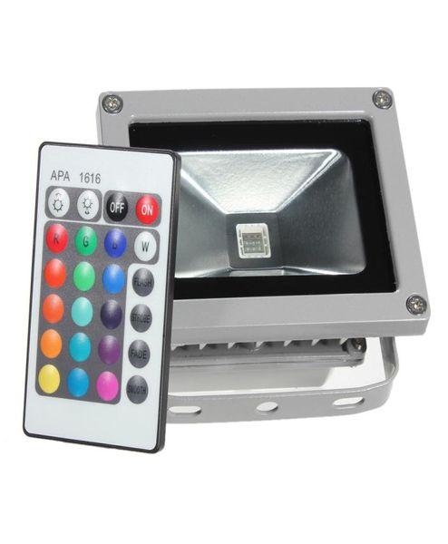 Projecteur LED imperméable d'extérieur, 10W RGB, éclairage de lavage, avec télécommande, AC853116331, le plus bas