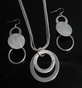 Ensemble collier et boucles d'oreilles en argent Sterling 925, cadeau de noël le plus bas, à la mode, S738430723