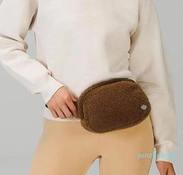 Whole Lu partout Yoga Bum Sac Teedy Ceinture Poitrine Fanny Pack Sac Designer de luxe brossé Bumbag 22 Sac à main Femme Sac à main S8427136