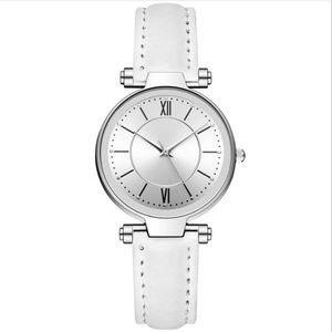 Hele McYkcy -merk Leisure Mode -stijl Dames kijken goed verkopen Witte kwarts dames horloges eenvoudige polswatch309u