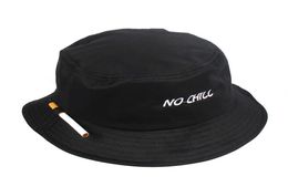 Hommes entiers femmes Cigarette broderie seau chapeau Hip Hop casquette de pêche adulte Panama Bob chapeau été amoureux chapeau plat Q08052030420