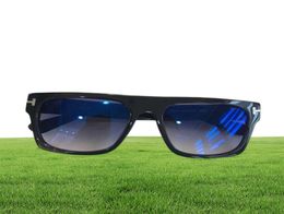 Lunettes de soleil entières MOD FT0711 Fausto Black Grey Gafas de Sol Luxury Designer Sunglasses Lunettes Eyewear High Quality Nouveau 4513977