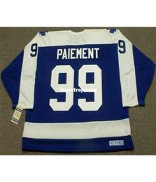 Wilf Paiement 1980 Ccm Vintage Cheap Retro Hockey Jersey7770932
