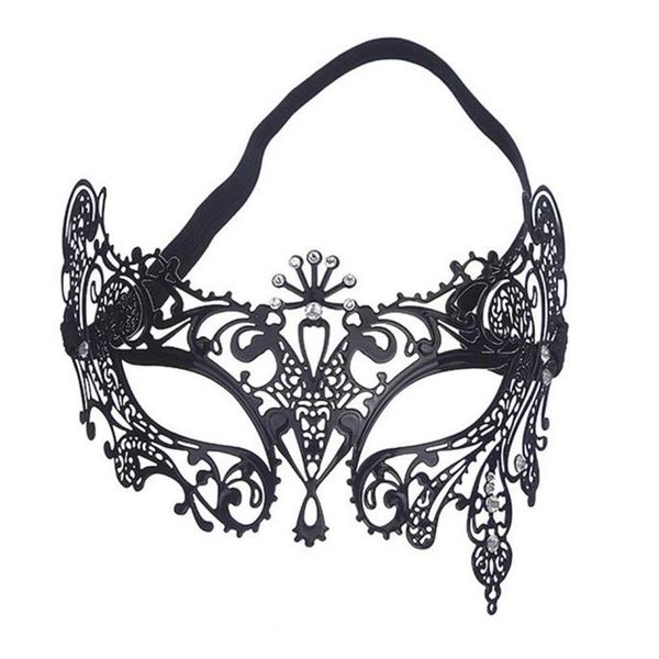 Masques de mascarade entièrement-métal élégant Metal Laser Cut Venetian Halloween Ball Masquerade Mask Quality First270U