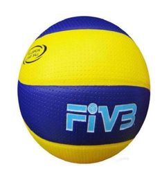 Entièrement Mikasa MVA200 Soft Touch Volleyball Taille 5 PU Cuir Match officiel Volleyball pour hommes Femmes 7107135