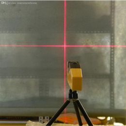 Whole-Mini lijnlaser niveaumarkering TD9B 160 graden laserbereik met verstelbaar statief New254S