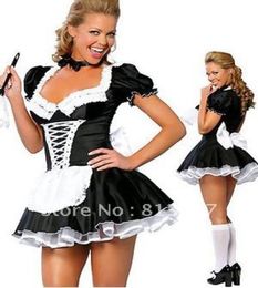 Entier ML5034 Sexy Costume adulte Nighty French Maid Tenfit 2 Piece5288931