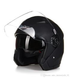 Hele motorfiets vintage helmen Dual lens helm motorfiets open gezicht Capacete Para Motocicleta Cascos Para Moto Racing helm2304680