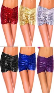 Entièrement nouveau 2016 Femmes Shorts Sequins Shiny Shortsanties Club S Women Sexy Phorts 6 Colors8426989