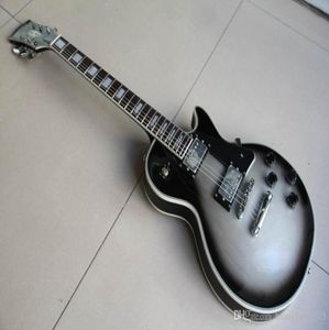 Hele Nieuwe Collectie Cibsonlpcustom Elektrische Gitaar Mahonie Bodyneck In Zilver Burst 1201059244900