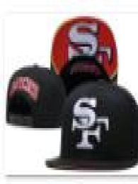 Toute nouvelle arrivée Snapback Caps Strapback casquette réglable Baseball femmes hommes Snapbacks American City San Francisco chapeau SF Cap 04517886