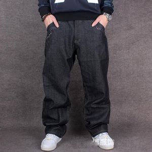 Jean de skateboard brodé pour hommes, Baggy, style Hip Hop, jambes larges, pantalon en Denim, grande taille 42 44189O, nouvelle mode