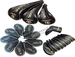 entièrement Maruman Majesté Full Golf HeadCover de haute qualité Golf Wood Heascover et Irons Putter Driver Clubs Cover S7425678