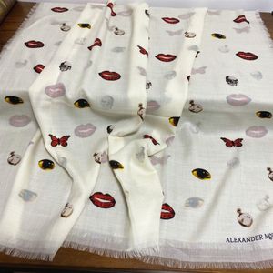 Hele nieuwe productgrootte 175 cm -100 cm kasjmier materiaal printpatroon dun en zacht mooie lange sjaals sjaal voor dames2498