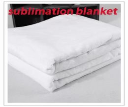 Совершенно новое пустое одеяло для сублимации, шаль с термотрансферной печатью, фланелевое одеяло для сна, дивана, 120150 см, shi4349498