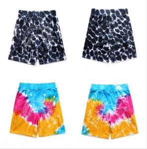 Entiers nouveaux hommes d'été femmes couleurs dégradées shorts plage décontractés adolescents décontractés sport hip hop camo shorts tailles m2xl3513562