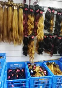 Embre Human Hair Waft Natural Virgin Peruvian Remy 10pcs Lot Body Wave ou Straight6777387