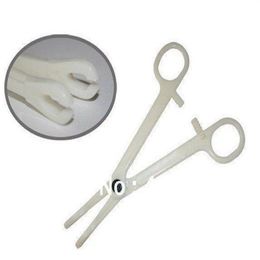 Whole-OP-50 stuks wegwerp piercing pincet klem gesteriliseerde piercing tools167y